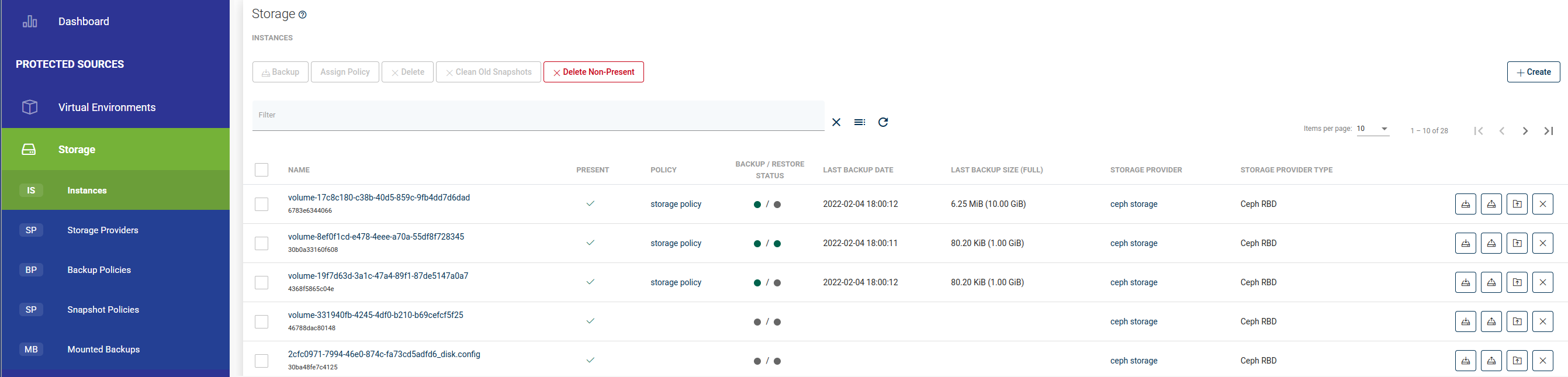Restore on-demand | Catalogic Documentation Portal