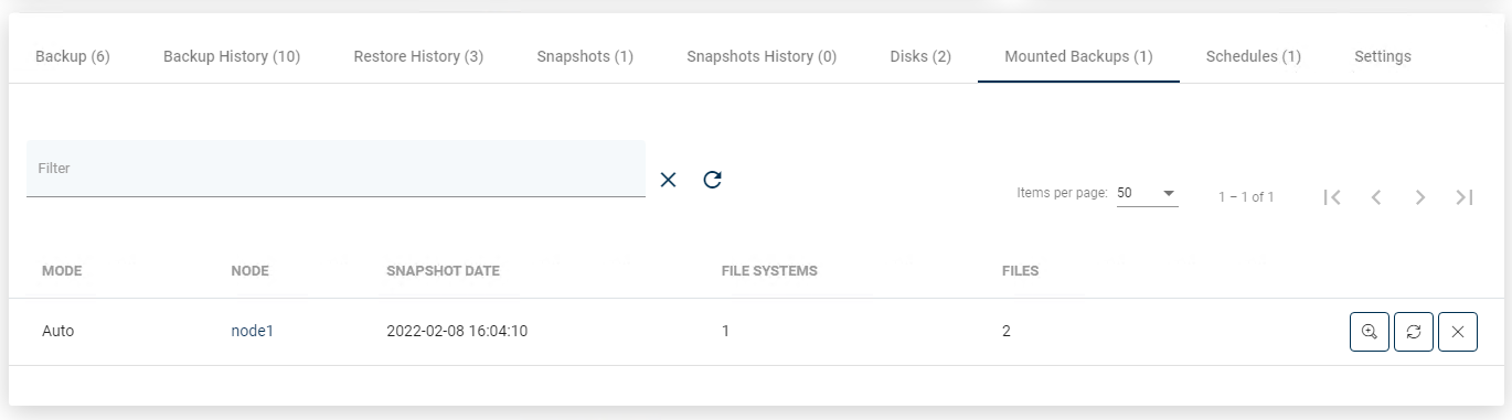 Instances | Catalogic Documentation Portal