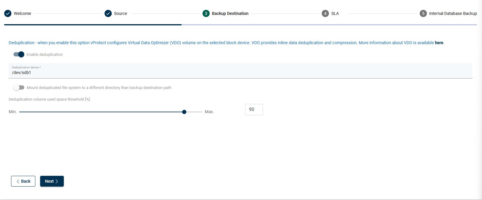 Initial Configuration | Catalogic Documentation Portal