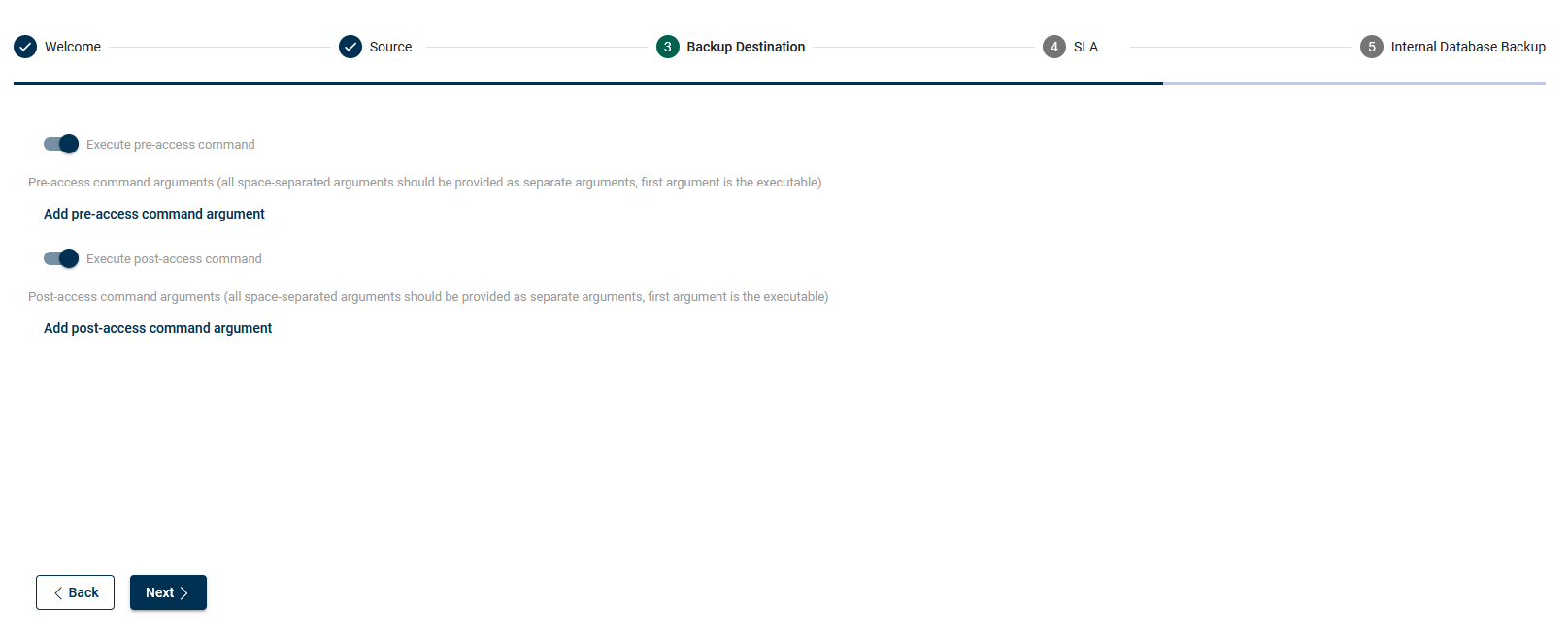 Initial Configuration | Catalogic Documentation Portal